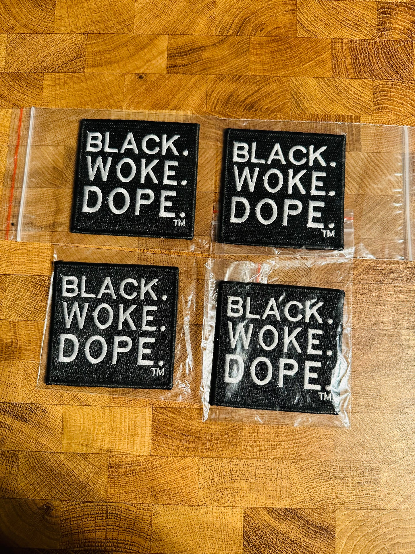Black.Woke.Dope. PATCHES ONLY
