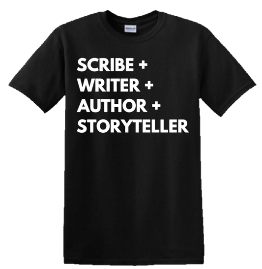 Writers Tshirt -  Short Sleeve & Long Sleeve